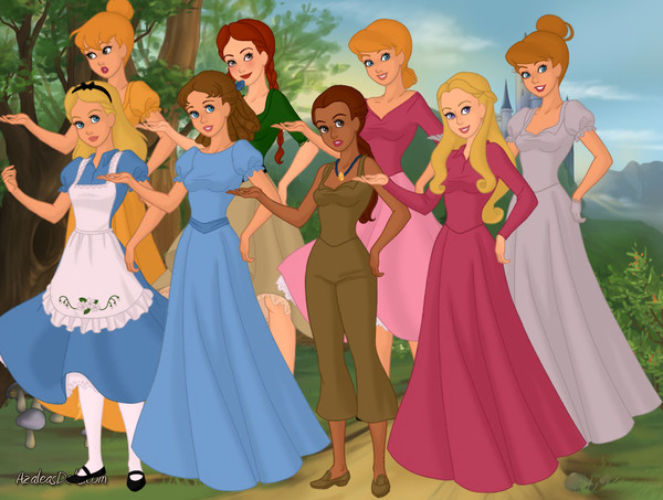 Disney Ladies By Katrina Hood